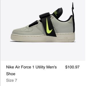 Nike Air Force One Utility- Never Worn